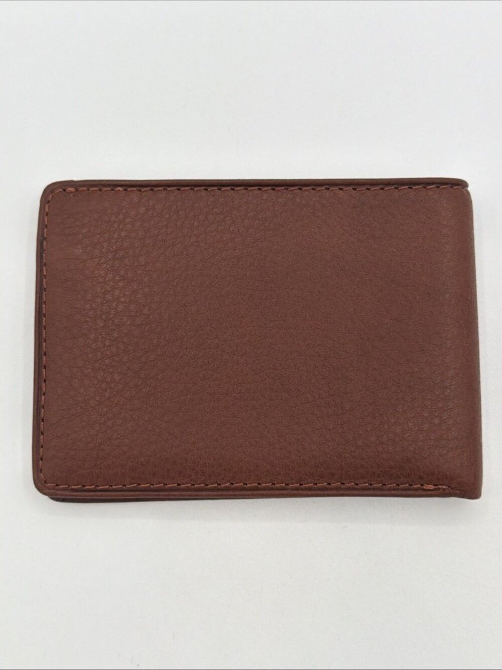 Osgoode Marley Ultra Mini Thinfold Leather Wallet - Brandy - Picture 4 of 10